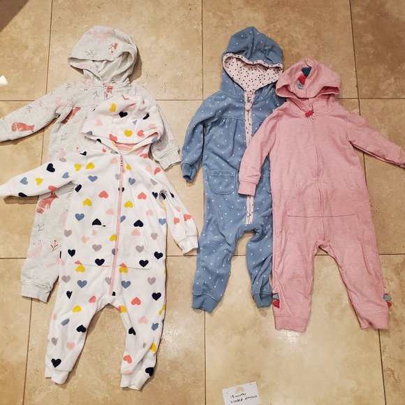 Carter's Other - Lot of four girl's play suits 18 months